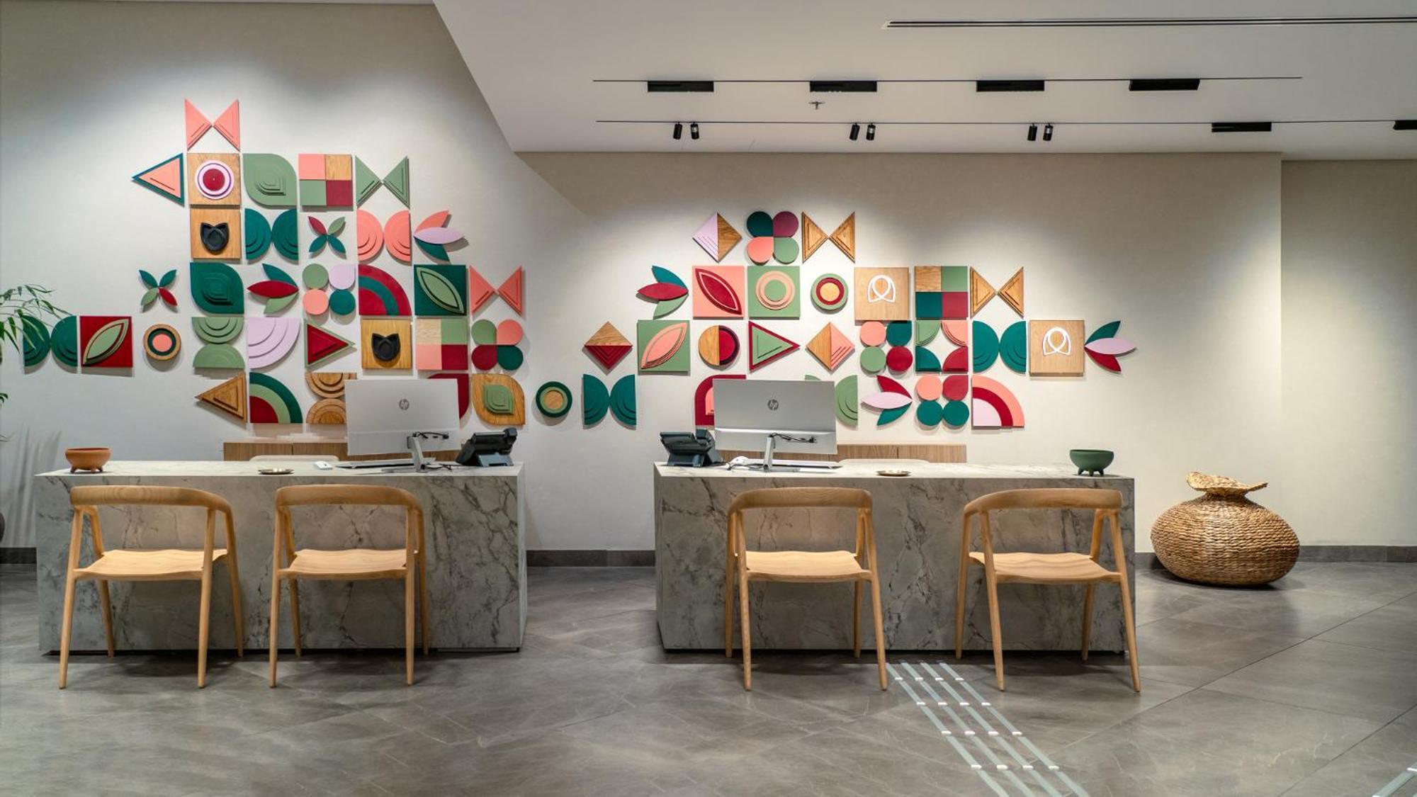 Almond Hotel - Adults Only Neve Ilan Bagian luar foto
